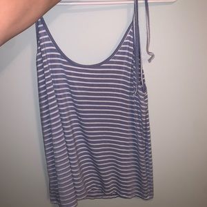 Super soft blue AE top